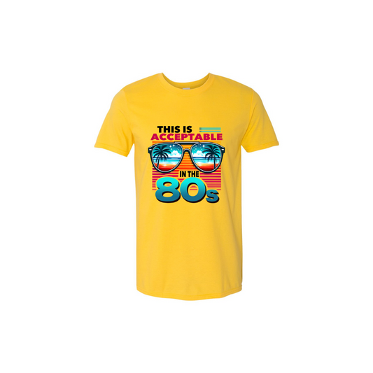 Retro Vibes: 80s Throwback T-Shirt